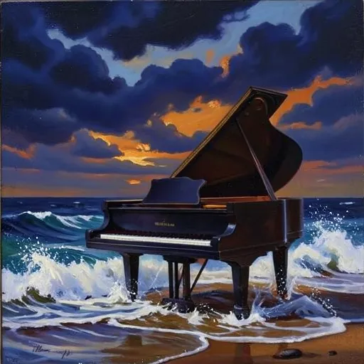 Oil Painting cover art example