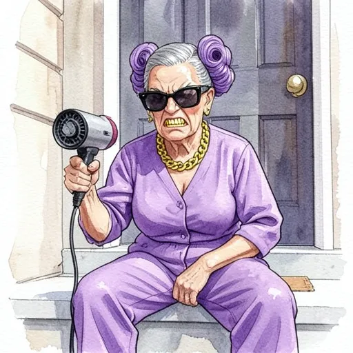 The shared cover art prompt rendered in the Watercolor style